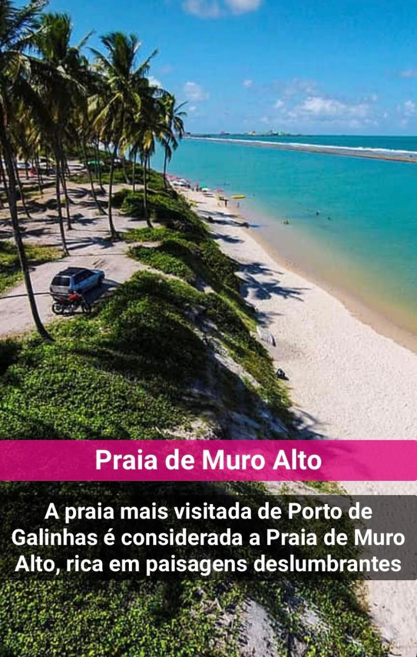 Flat Oka Beach Residence Luxo Pôrto das Galinhas Esterno foto